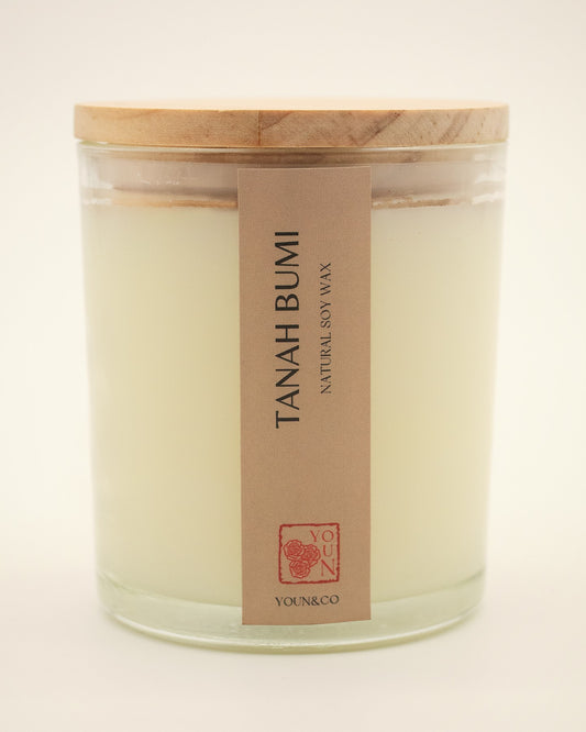 Tanah Bumi soy candle