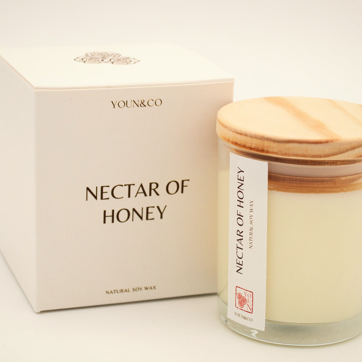Nectar of Honey candle with its gift box
