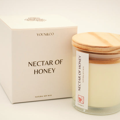 Nectar of Honey candle with its gift box