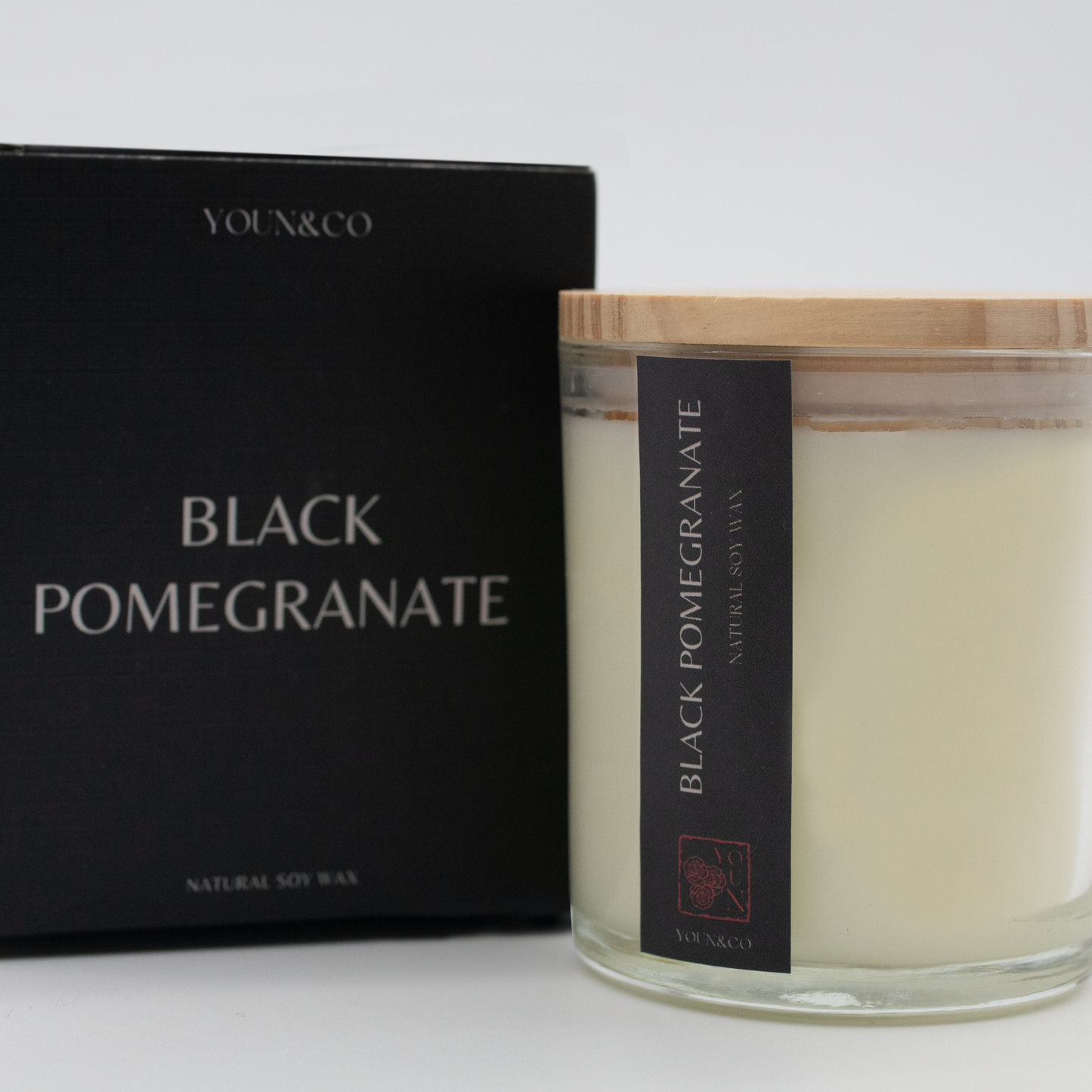 Black Pomegranate Candle